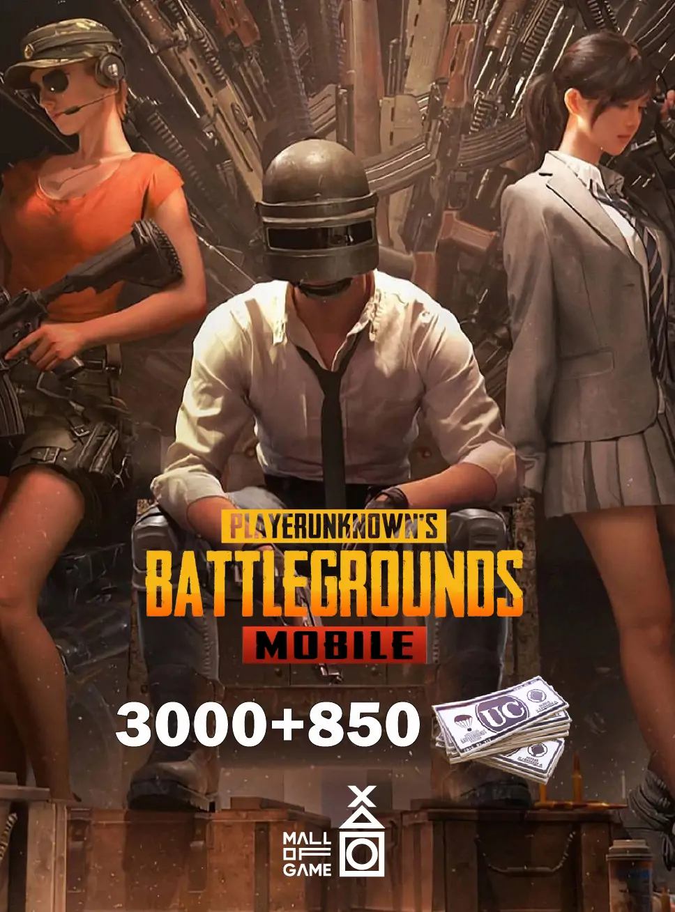 PUBG Mobile 3000+850 Unknown Cash